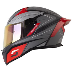 Casco Shaft 504Dv Runner Negro Rojo