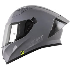 Casco Shaft 526Sp Evo Solid Gris Silver Visor Iridium Silver
