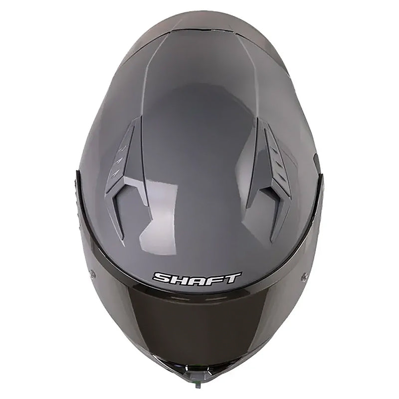 Casco Shaft 526Sp Evo Solid Gris Silver Visor Iridium Silver