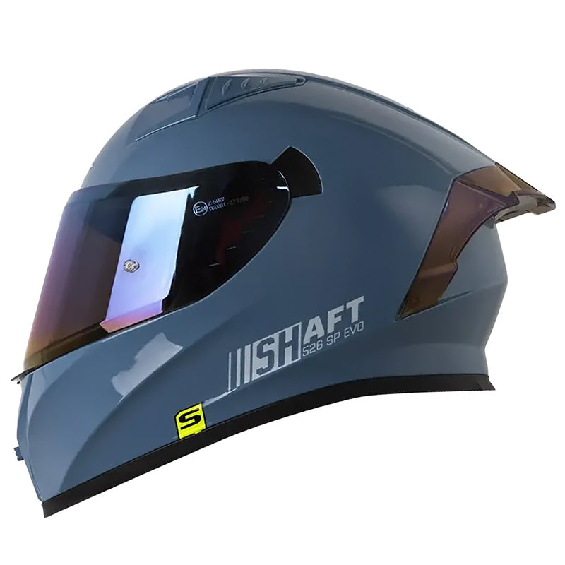 Casco Shaft 526sp Solid Azul Gris Claro