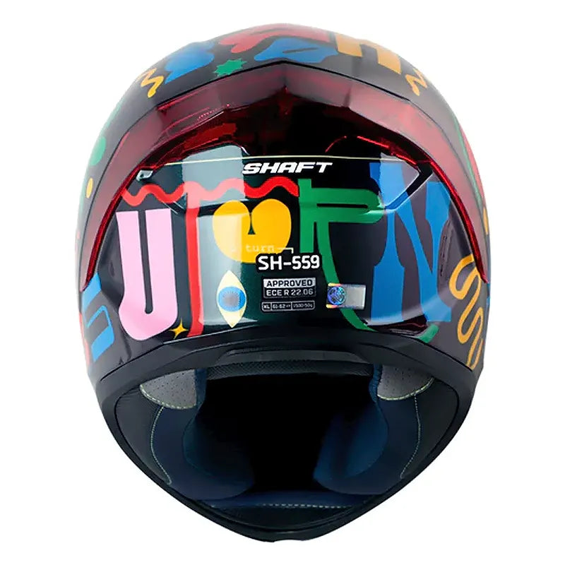 Casco Shaft 559 U Turn Camaleon Rojo