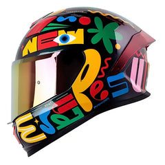 Casco Shaft 559 U Turn Camaleon Rojo