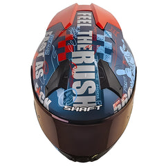 Casco Shaft 560 Evo Anarchy Camaleon Rojo