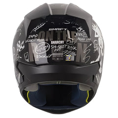 Casco Shaft 560 Evo Anarchy Negro Blanco