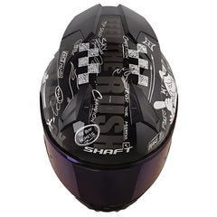 Casco Shaft 560 Evo Anarchy Negro Blanco