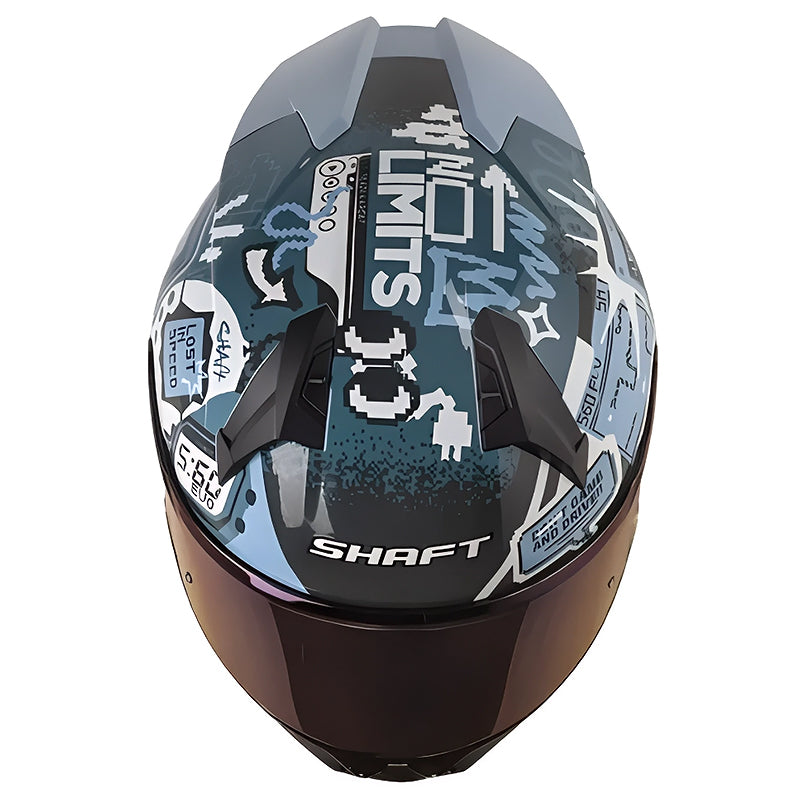 Casco Shaft 560 Evo G2G Azul Blanco