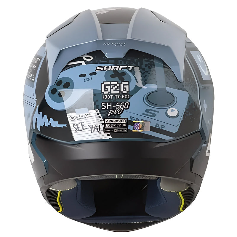 Casco Shaft 560 Evo G2G Azul Blanco