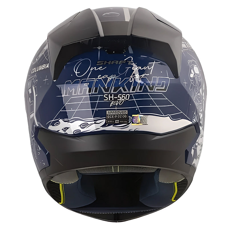 Casco Shaft 560 Evo Mankind Azul Oscuro