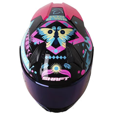 Casco Shaft 560 Unstoppable Azul Rosado
