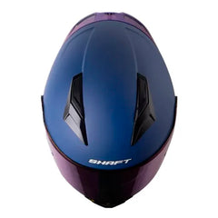 Casco Shaft 582Sp Evo Solid Azul Gris Visor Azul