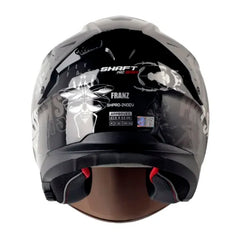 Casco Shaft Pro 240Dv Franz Gris Visor Iridium Silver
