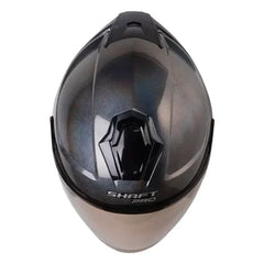 Casco Shaft Pro 240Dv Solid Camaleon Gris Oscuro Visor Smoke