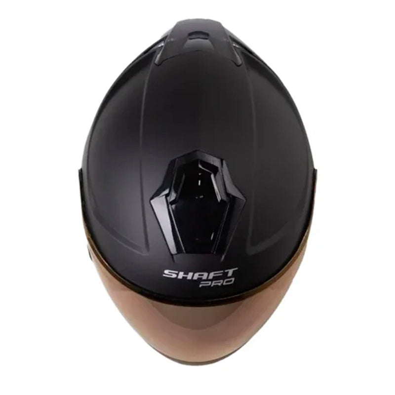 Casco Shaft Pro 240Dv Solid Negro Fucsia Visor Iridium Morado