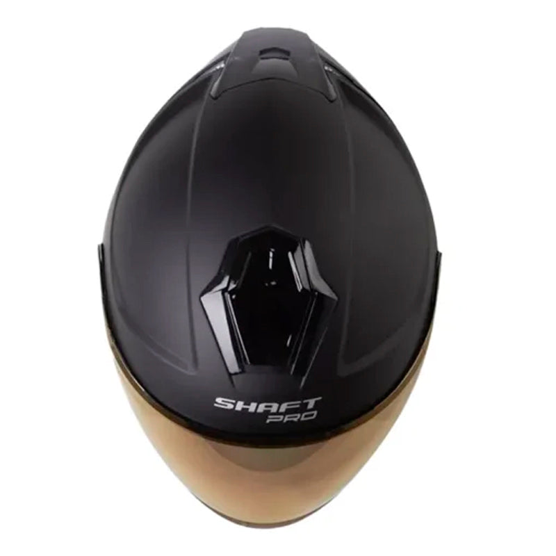Casco Shaft Pro 240Dv Solid Negro Morado Claro Visor Iridium Morado