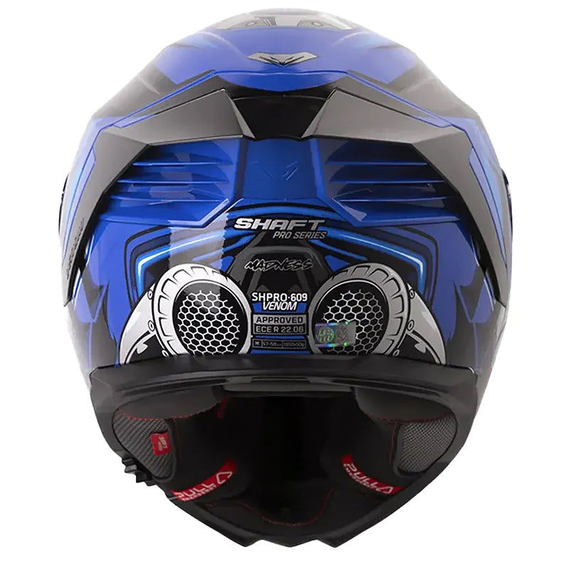 Casco Shaft Pro 609 Venom Madness Azul Negro