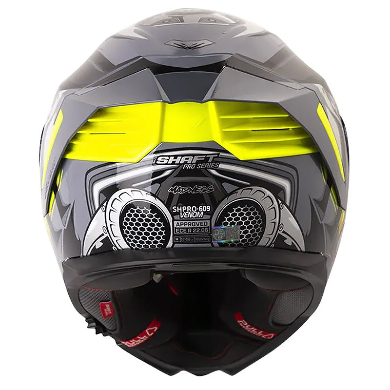 Casco Shaft Pro 609 Venom Madness Gris Negro