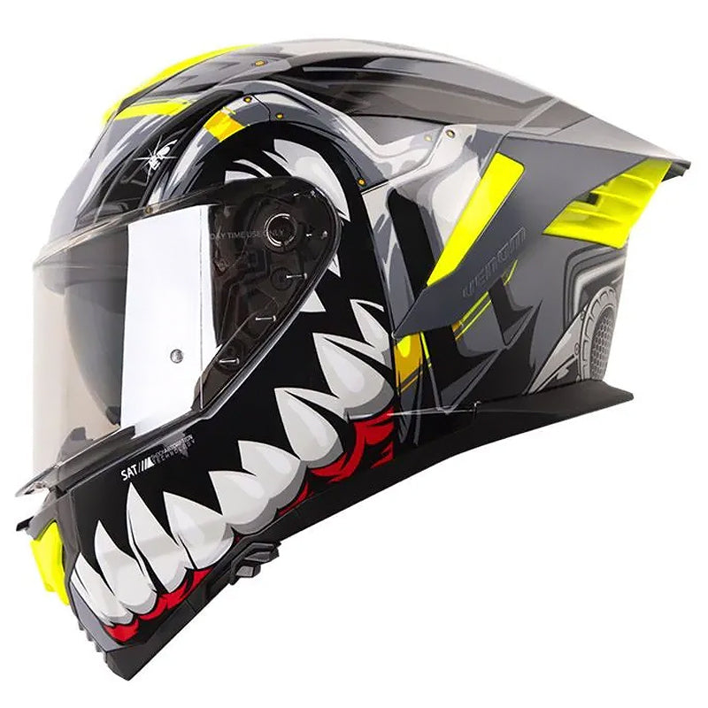 Casco Shaft Pro 609 Venom Madness Gris Negro