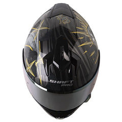 Casco Shaft Pro 610Dv Eclipse Negro Dorado