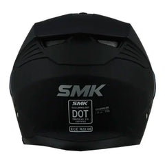 Casco Smk Gullwing V2 Negro Mate