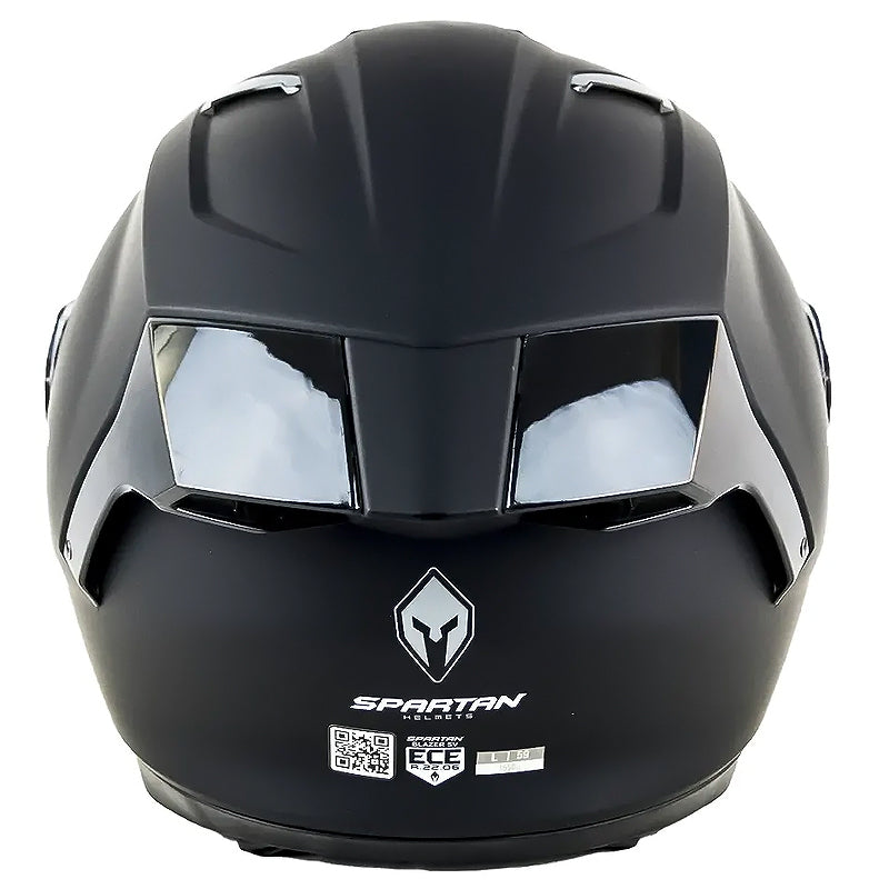 Casco Spartan Blazer Sv Negro Mate