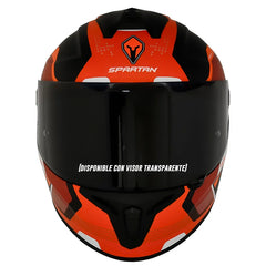 Casco Spartan Draken Creeper Rojo