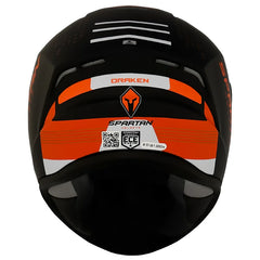 Casco Spartan Draken Creeper Rojo