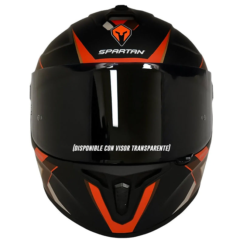 Casco Spartan Draken Frantic Negro Camo Café