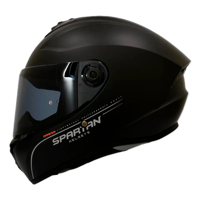 Casco Spartan Draken Solid A3 Negro Mate