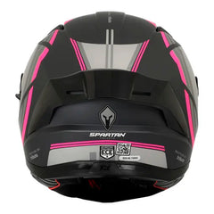 Casco Spartan Panther SV Tribt GRM Fucsia Mate