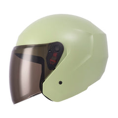 Casco Tech T10 Solid Verde Mate