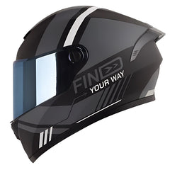 Casco X-One X-500Gt Evo Bardok Negro Gris
