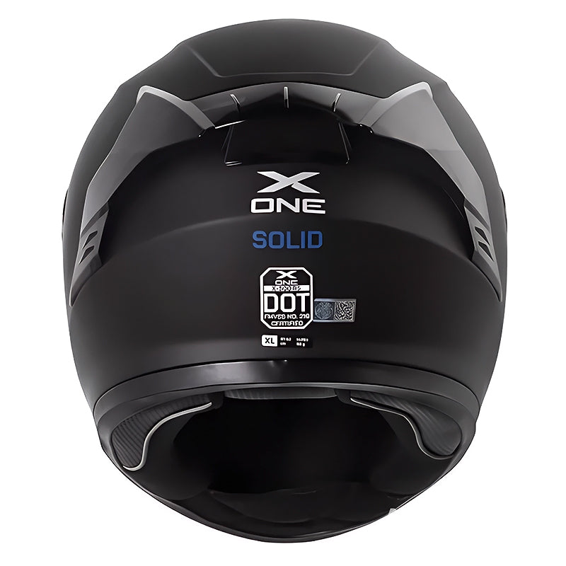 Casco X-One X-500Gt Evo Solid Negro Azul