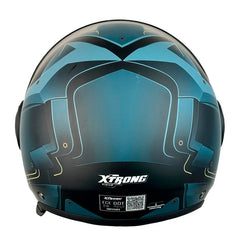 Casco Xtrong 12A Smart Azul Mate
