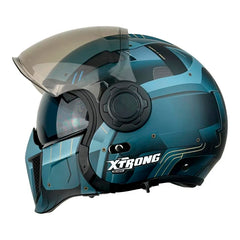 Casco Xtrong 12A Smart Azul Mate