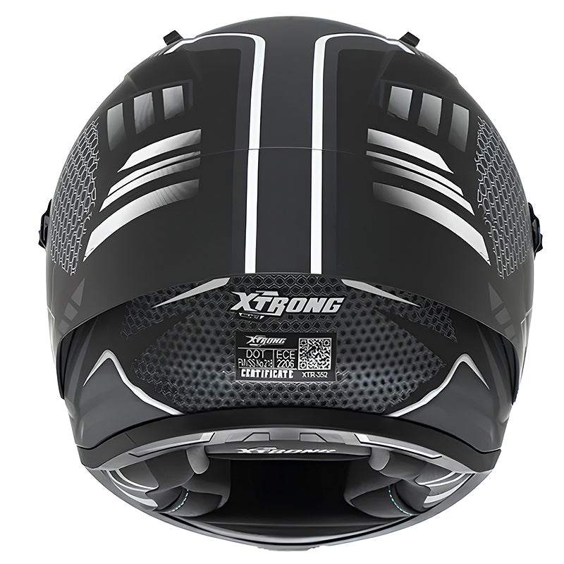 Casco Xtrong 352R1 Racer Gris