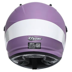 Casco Xtrong 352R1 Rubine Blanco