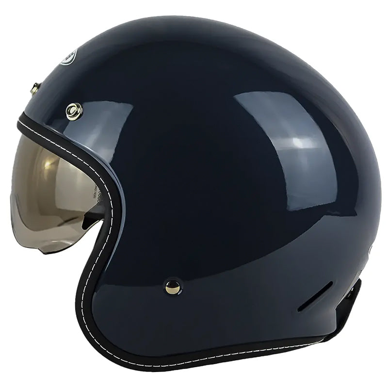 Casco Zeus 389 Azul Brillo