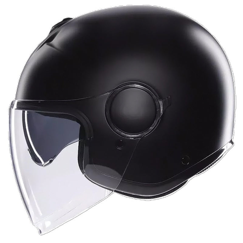 Casco Agv Eteres Mono Matt Black Negro