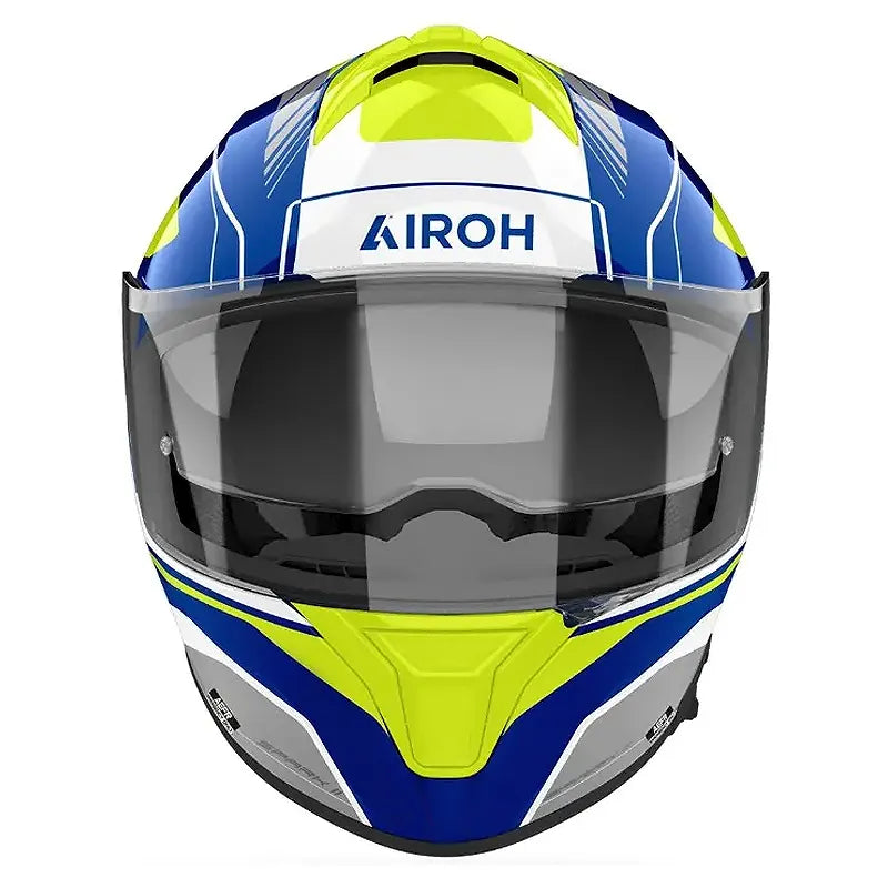 Casco Airoh Spark 2 Chrono Azul Amarillo