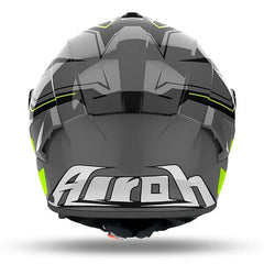Casco Airoh Spark 2 Dart Amarillo Gris Brillo