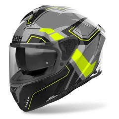 Casco Airoh Spark 2 Dart Amarillo Gris Brillo