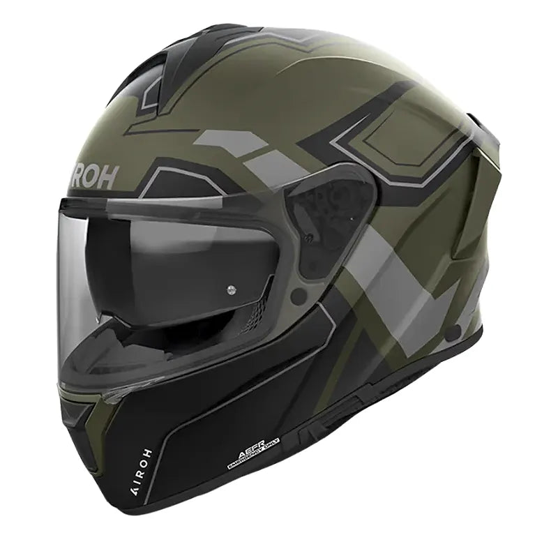 Casco Airoh Spark 2 Dart Verde Militar Mate