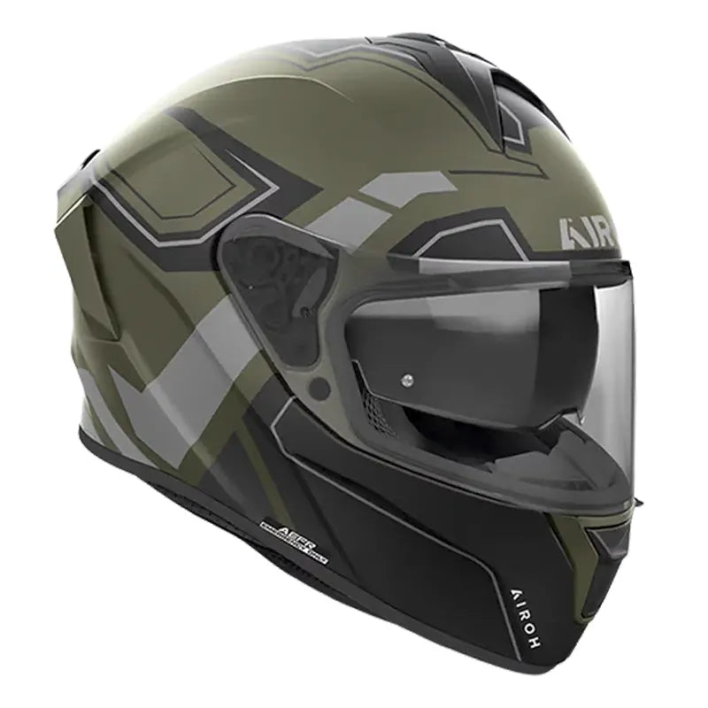 Casco Airoh Spark 2 Dart Verde Militar Mate