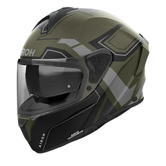 Casco Airoh Spark 2 Dart Verde Militar Mate