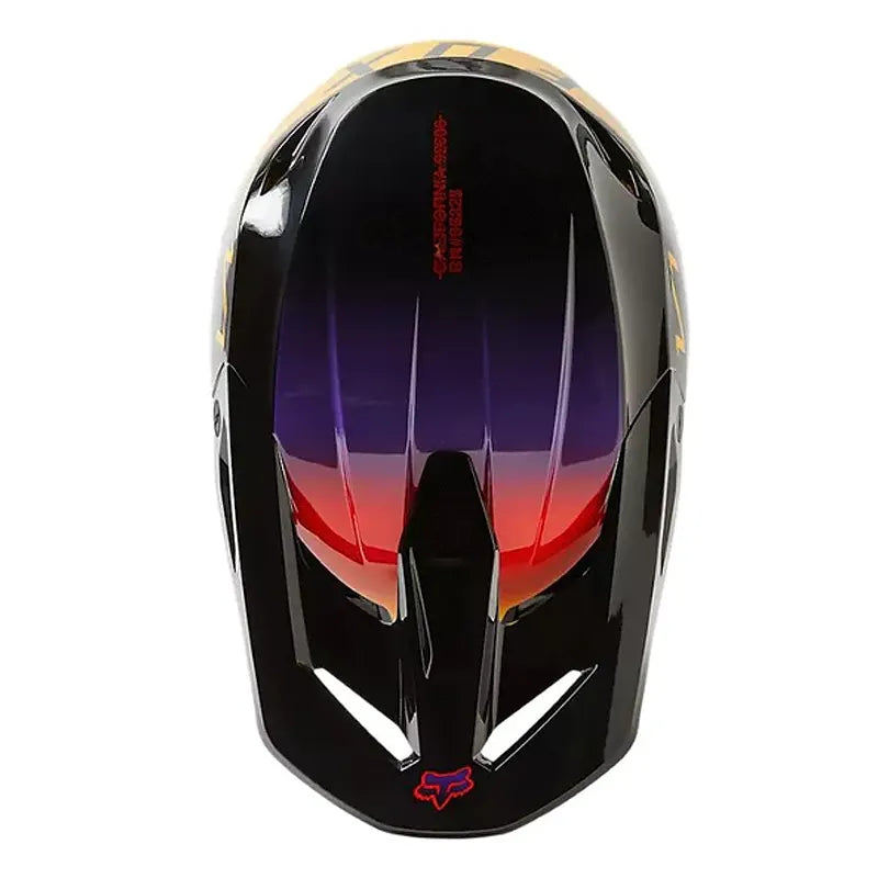 Casco Fox V1 Toxsyk Negro