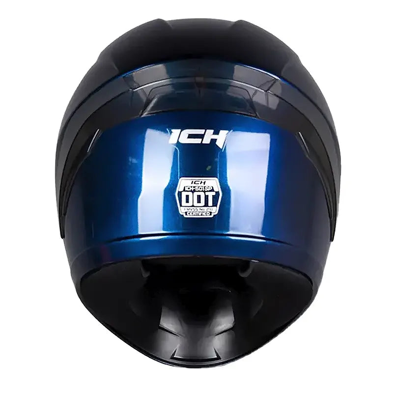 Casco Ich 501Sp Solid Camaleón Azul