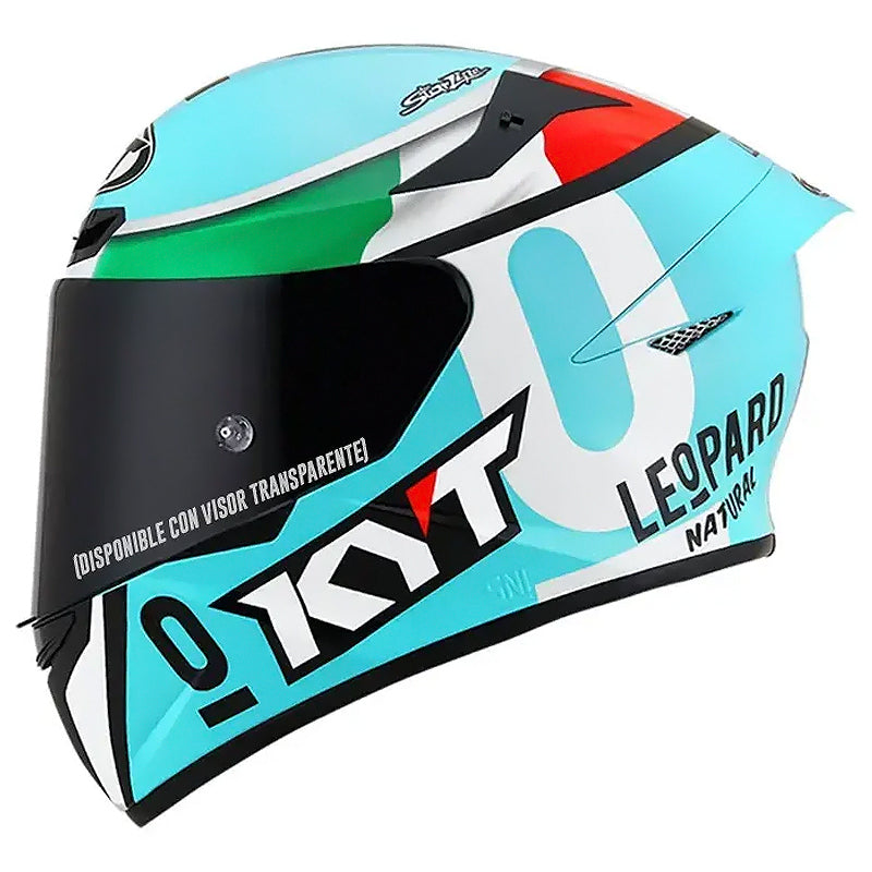 Casco Kyt Tt-Revo Leopard Italy