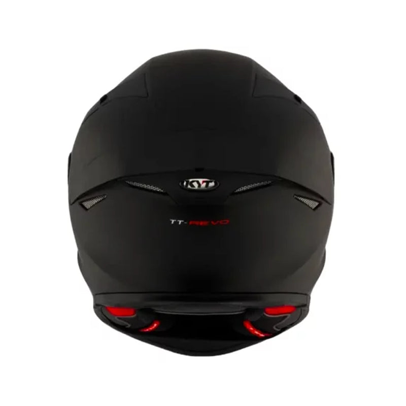 Casco Kyt Tt-Revo Solid Plain Negro Mate