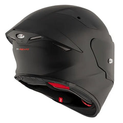 Casco Kyt Tt-Revo Solid Plain Negro Mate