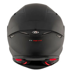 Casco Kyt Tt-Revo Solid Plain Negro Mate